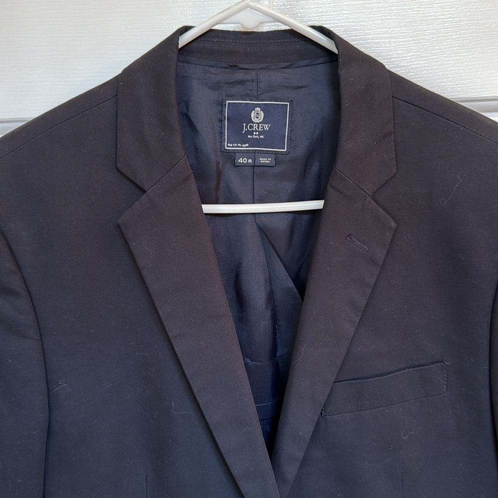 J. Crew Dark Navy Blazer